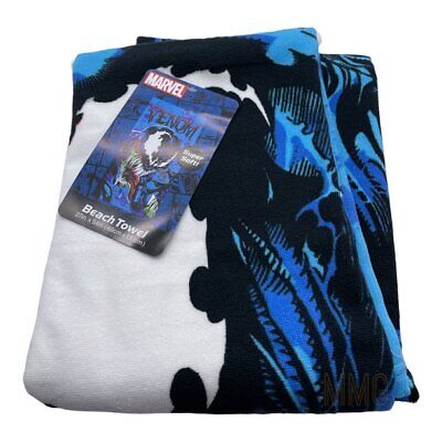 Marvel Venom Beach Towel 27in x 54 in (69cm x 17cm)