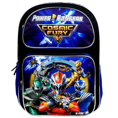 Power Rangers Large Backpack Attack Mode 16 inch School Bag Cosmic Fury