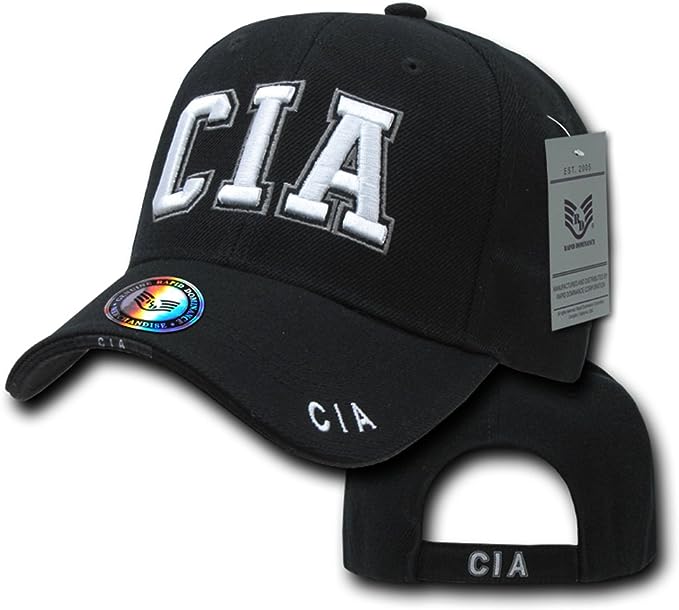 Rapid Dominance CIA Deluxe Law Enforcement Cap, Black
