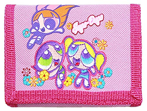 Power Puff Girls Wallet Pink Trifold
