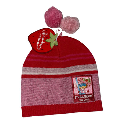 Strawberry Shortcake Berry Cool Red/Pink Beanie Winter Hat