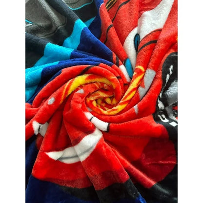 Disney Cars 55 x 75 Twin Size Blanket Winning At Full Speed