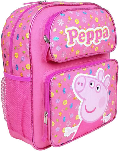 Peppa Pig 14-inch Backpack Peppa Pop Pink School Bag