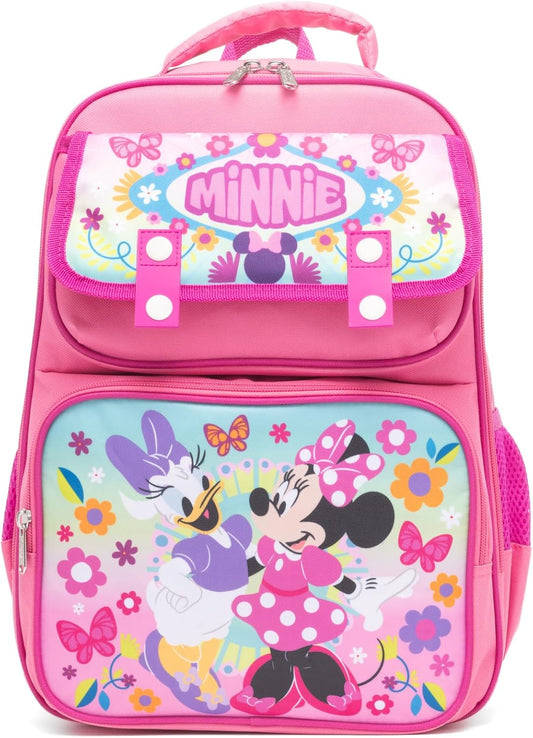 Minnie Mouse With Daisy Large School Backpack