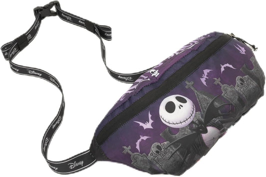 The Nightmare Before Christmas Jack Packable Hip Pack Crossbody Lightweight
