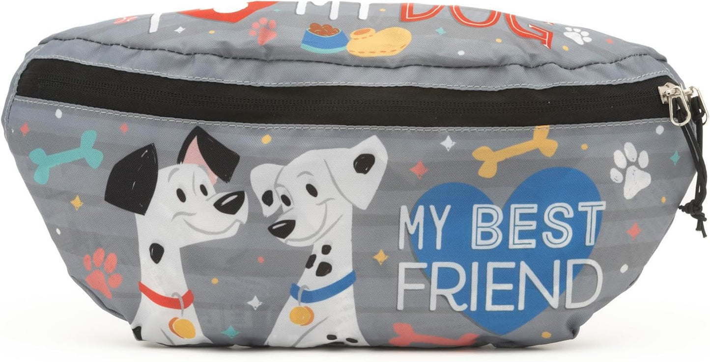 Dogs Packable Hip Pack Belt Bag Crossbody Lightweight by Disney