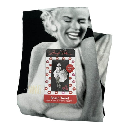 Marilyn Monroe Subway Oversized Beach Towel 40" x 72"