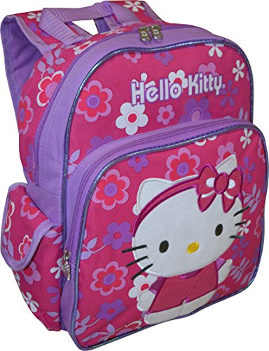 Hello Kitty 12-inch Backpack Flower Shop School Bag