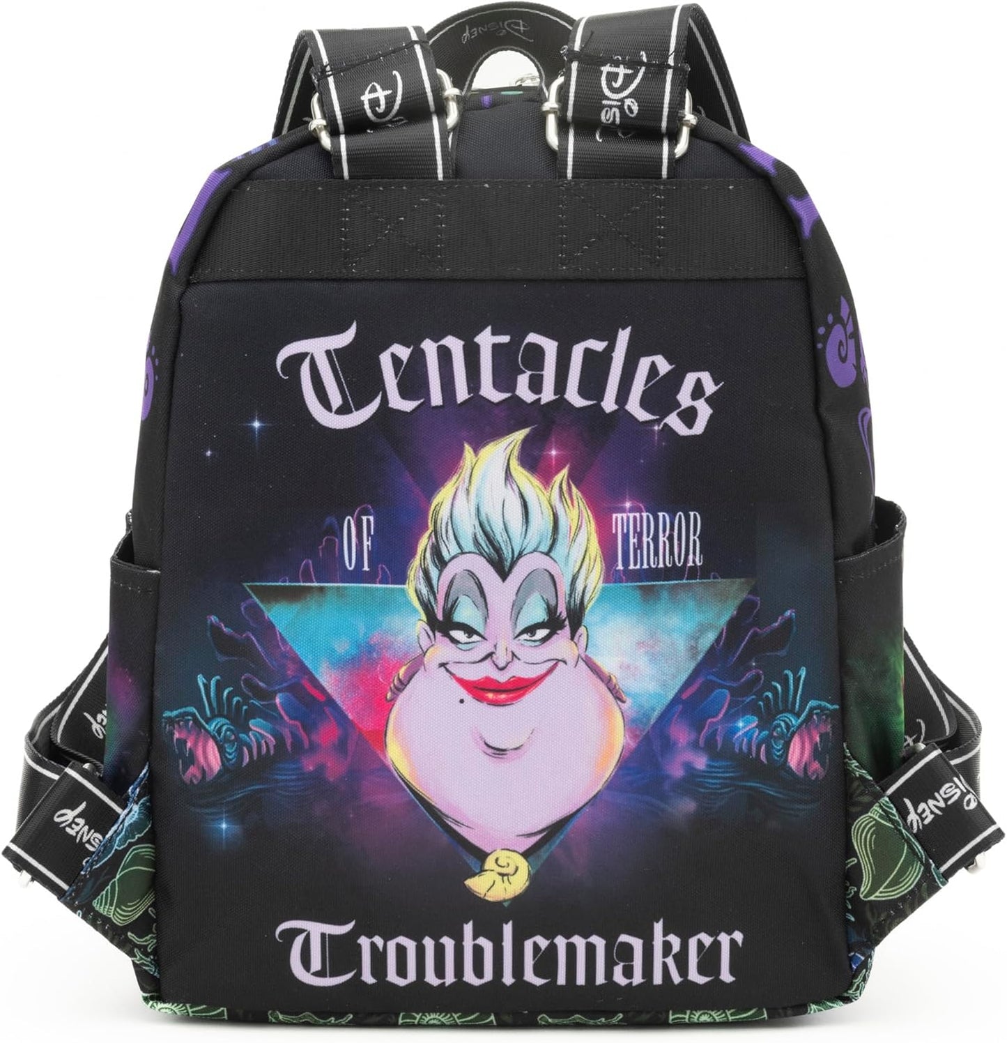 Ursula Villain 13" Backpack All Over Print The Little Mermaid by Disney