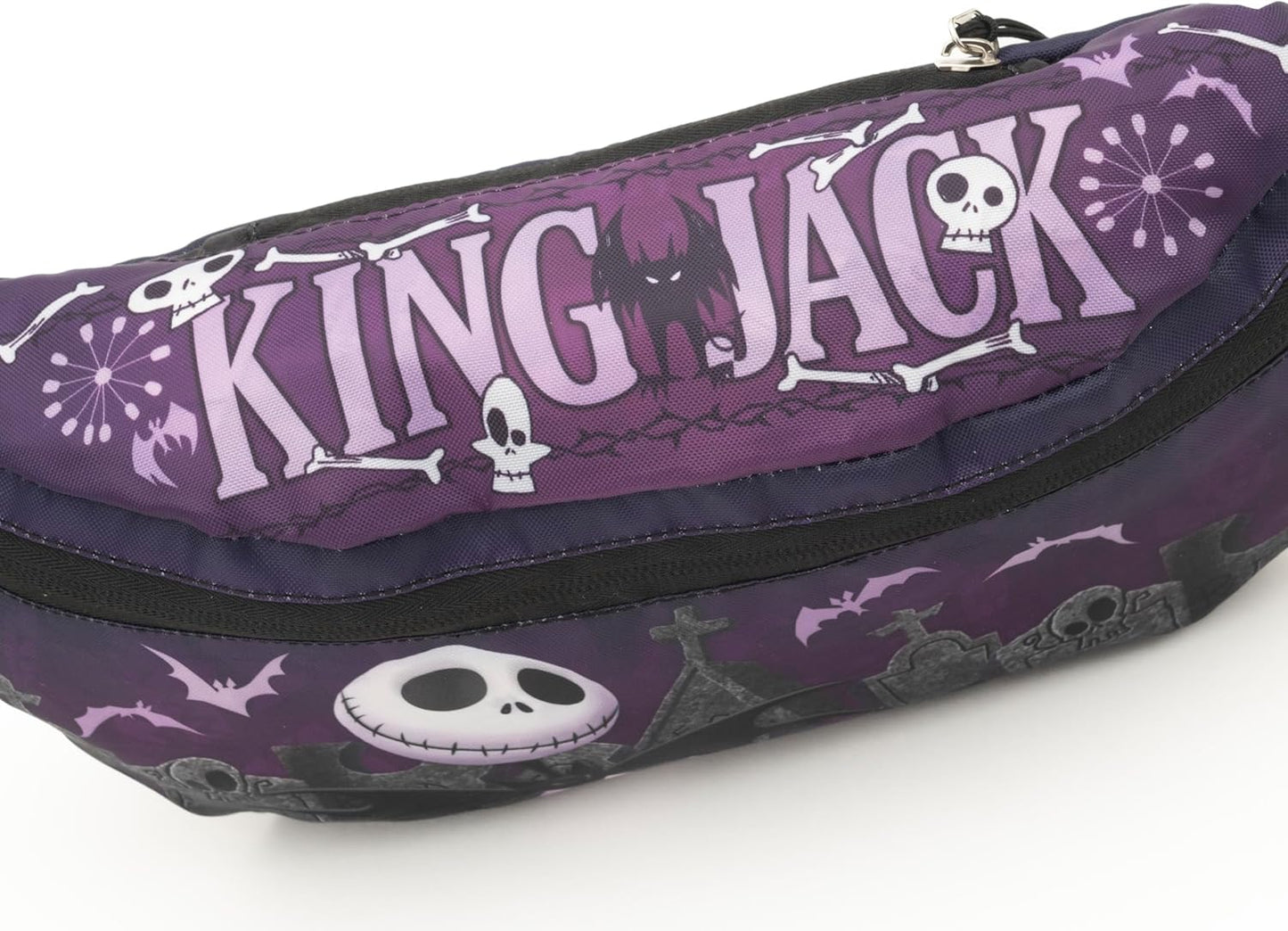 The Nightmare Before Christmas Jack Packable Hip Pack Crossbody Lightweight