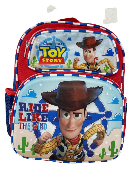Disney Toy Story Woody 3D Face 12 Inches Toddler Backpack