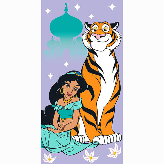 Aladdin Jasmine Beach Towel - 27 x 54 inches