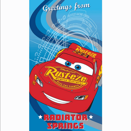 Cars McQueen OVERSIZED Beach Towel Radiator Springs 40 x 72 inches Bath Towel