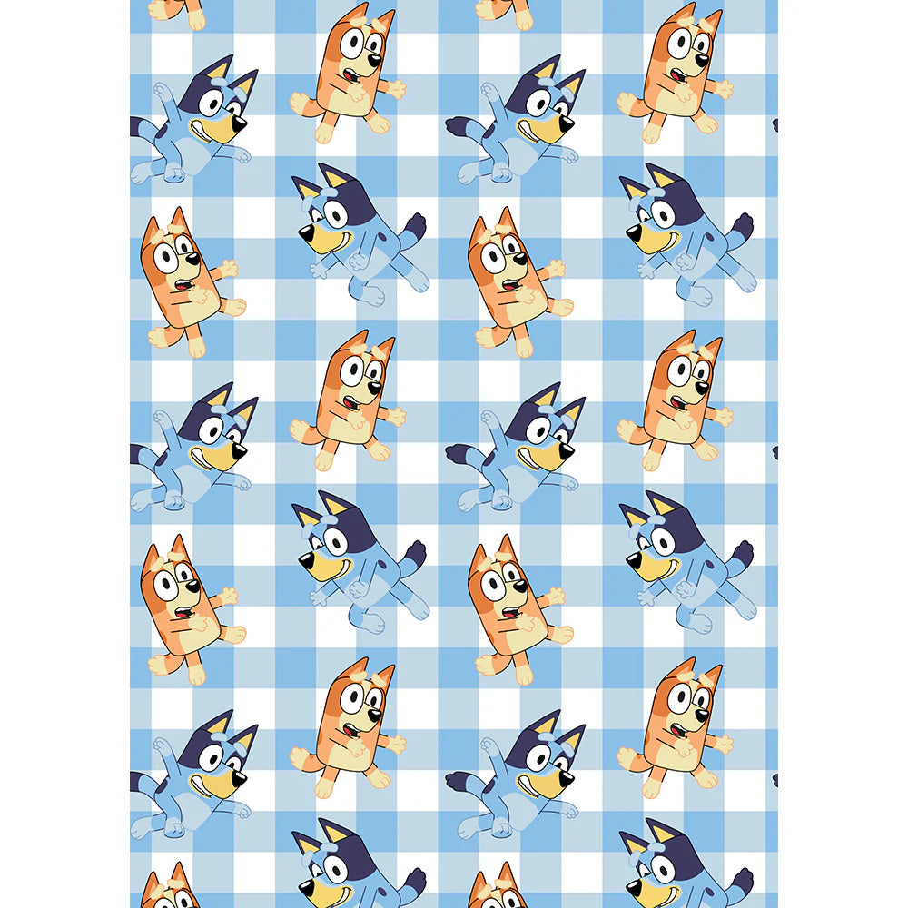 Bluey and Bingo Jump For Joy Flannel Fleece Blanket 50" x 70"