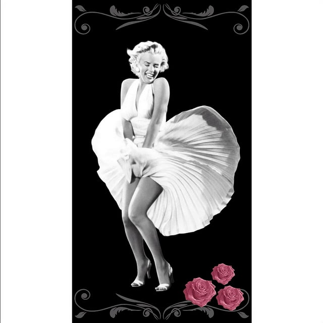 Marilyn Monroe Subway Oversized Beach Towel 40" x 72"
