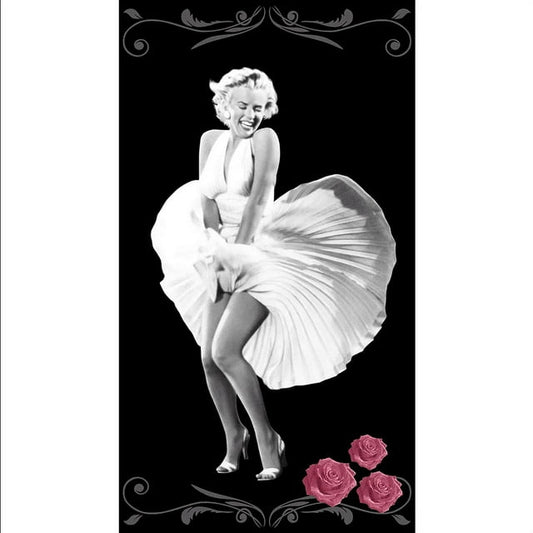 Marilyn Monroe Subway Oversized Beach Towel 40" x 72"