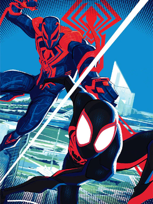 Spider-Man Miles Morales Twin/Full Size Blanket 55"x75" by Marvel