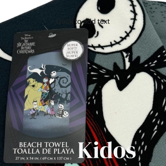 The Nightmare Before Christmas Towel 27 x 54 inches - Our World