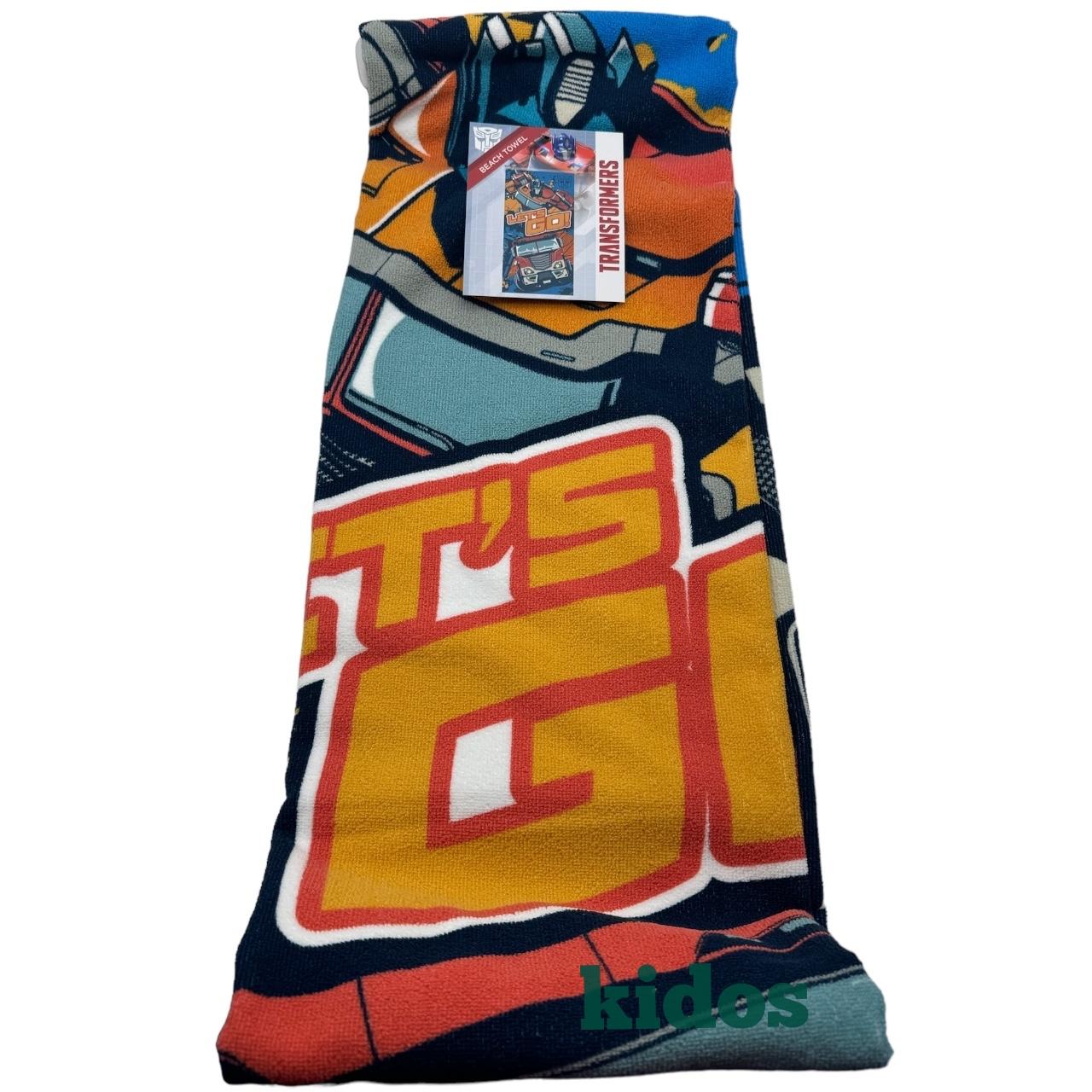 Transformers Optimus Prime Bath Pool Beach Towel 27" x 54"