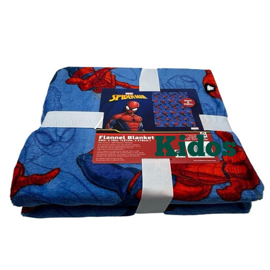 Marvel Spider-Man Soft Flannel Blanket 50" x 70" Flannel blanket