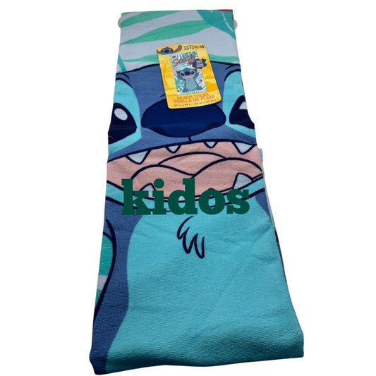Stitch Playful Beach Pool Bath Towel  27in x 54 in