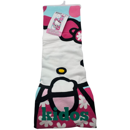 Hello Kitty Daisies Beach Pool Bath Towel  27in x 54 in