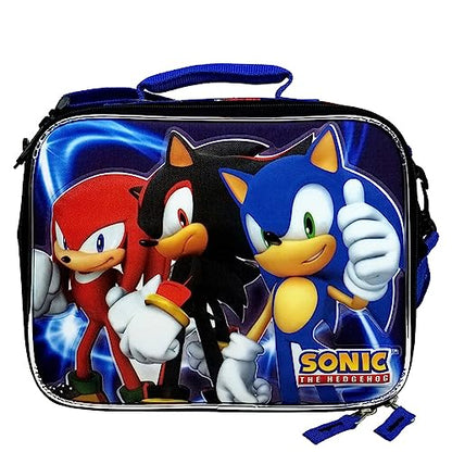 Sonic The Hedgehog Lunch Bag Power-Packed Lunch Knuckles Shadow