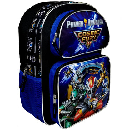 Power Rangers Large Backpack Attack Mode 16 inch School Bag Cosmic Fury