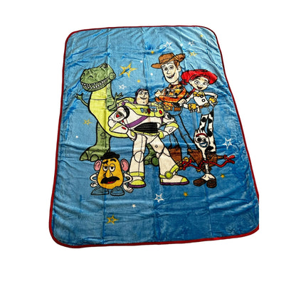 Toy Story Twin Size Raschel Blanket