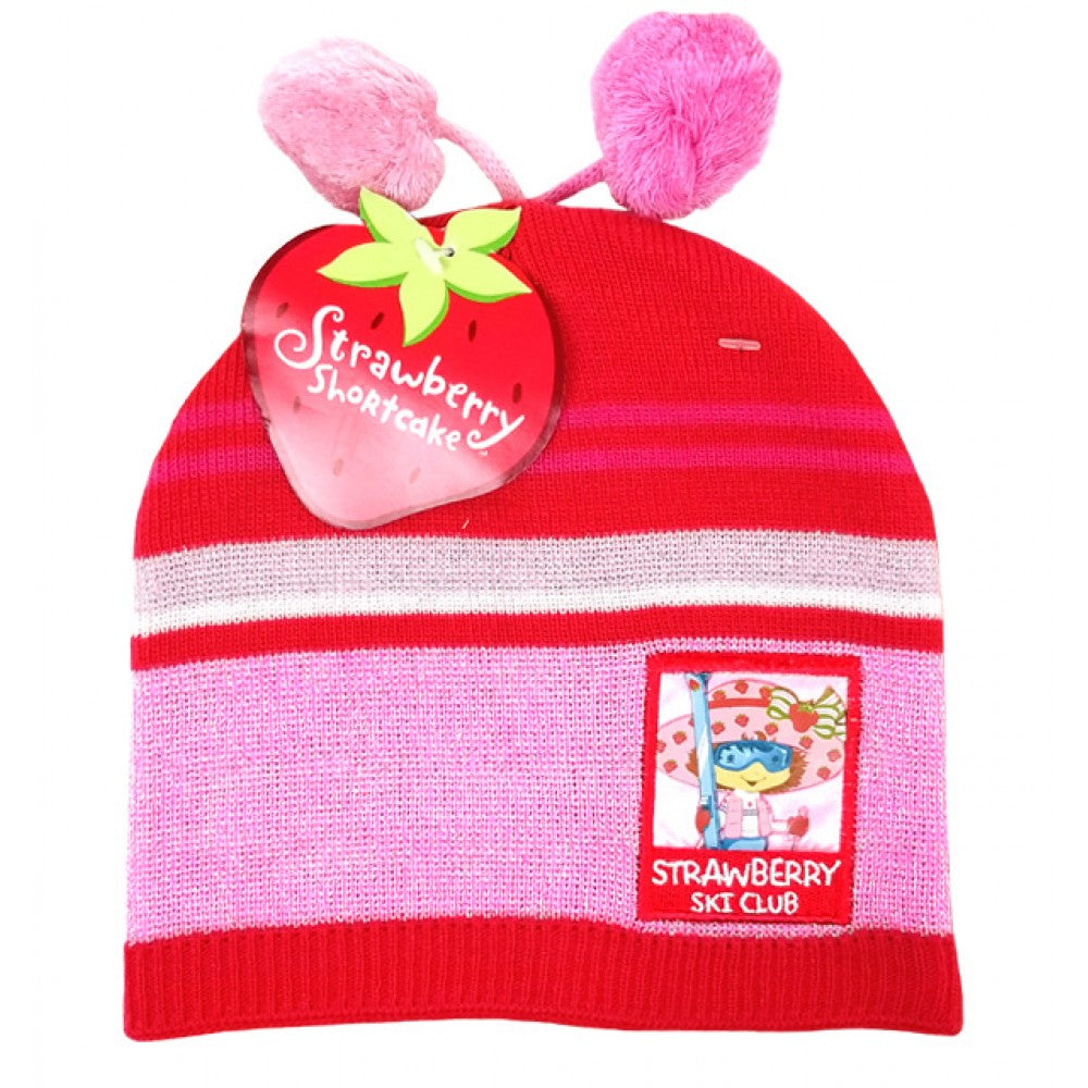 Strawberry Shortcake Berry Cool Red/Pink Beanie Winter Hat