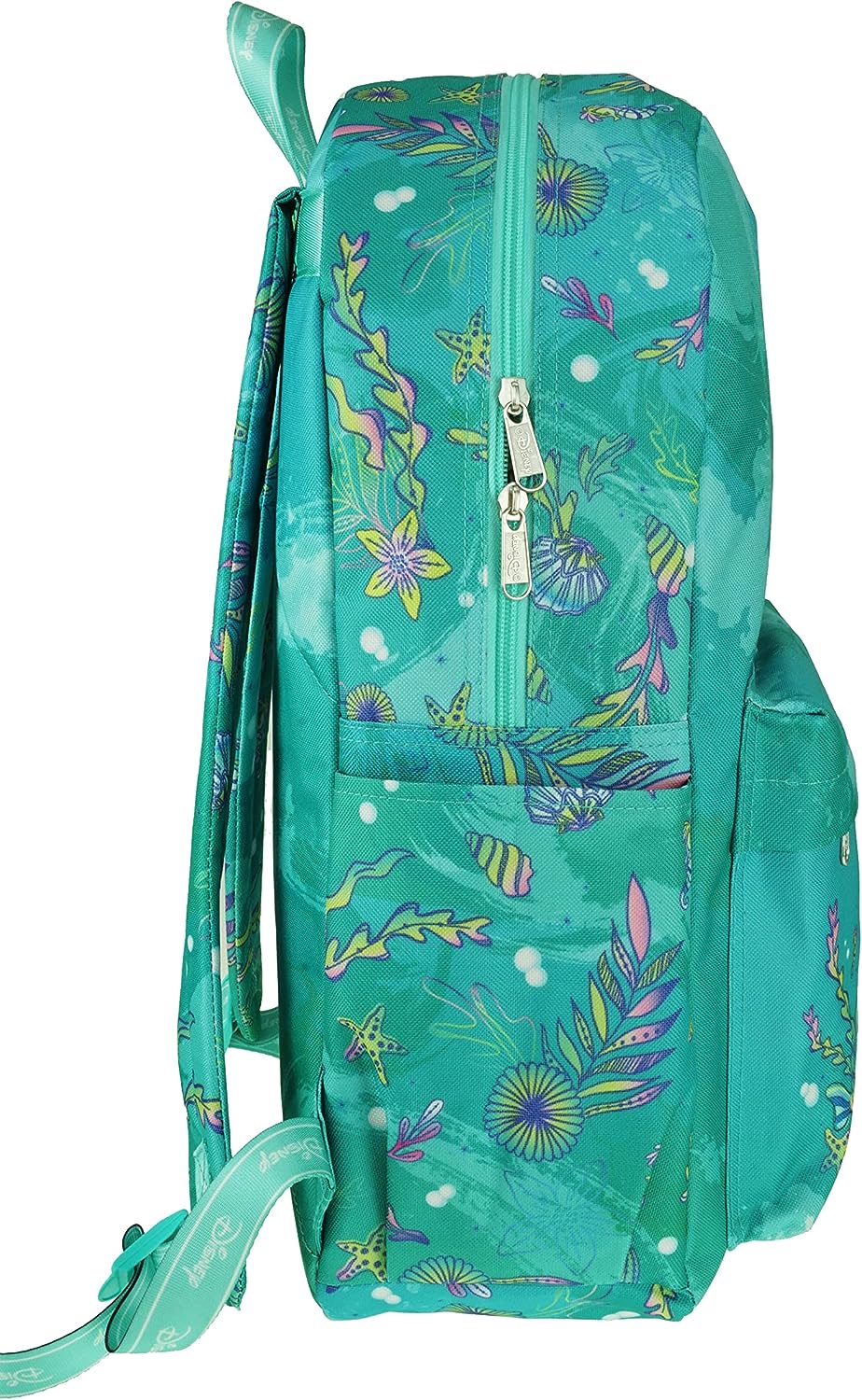 Disney Ariel Backpack with Laptop Compartment for School, Travel, and Work, Multicolor, A22206-ARIEL