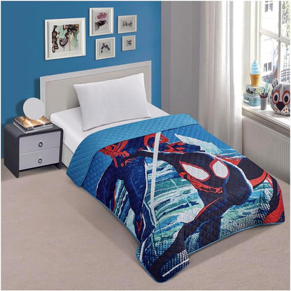 Spiderman Miles Morales Twin Quilted Bedspread