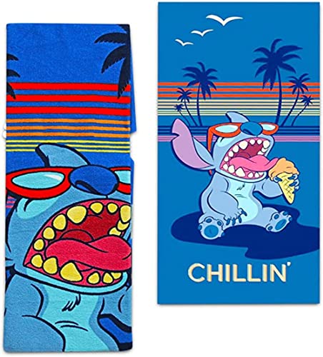 Lilo and Stitch Beach Towel 27 x 54 inches