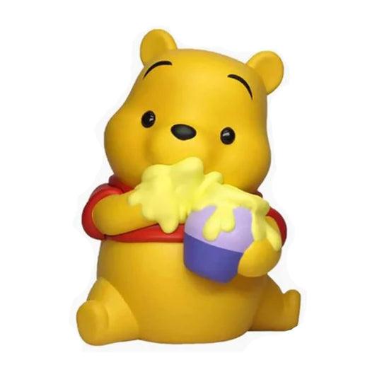 Disney Winnie The Pooh Eating Honey Pot PVC Coin Bank