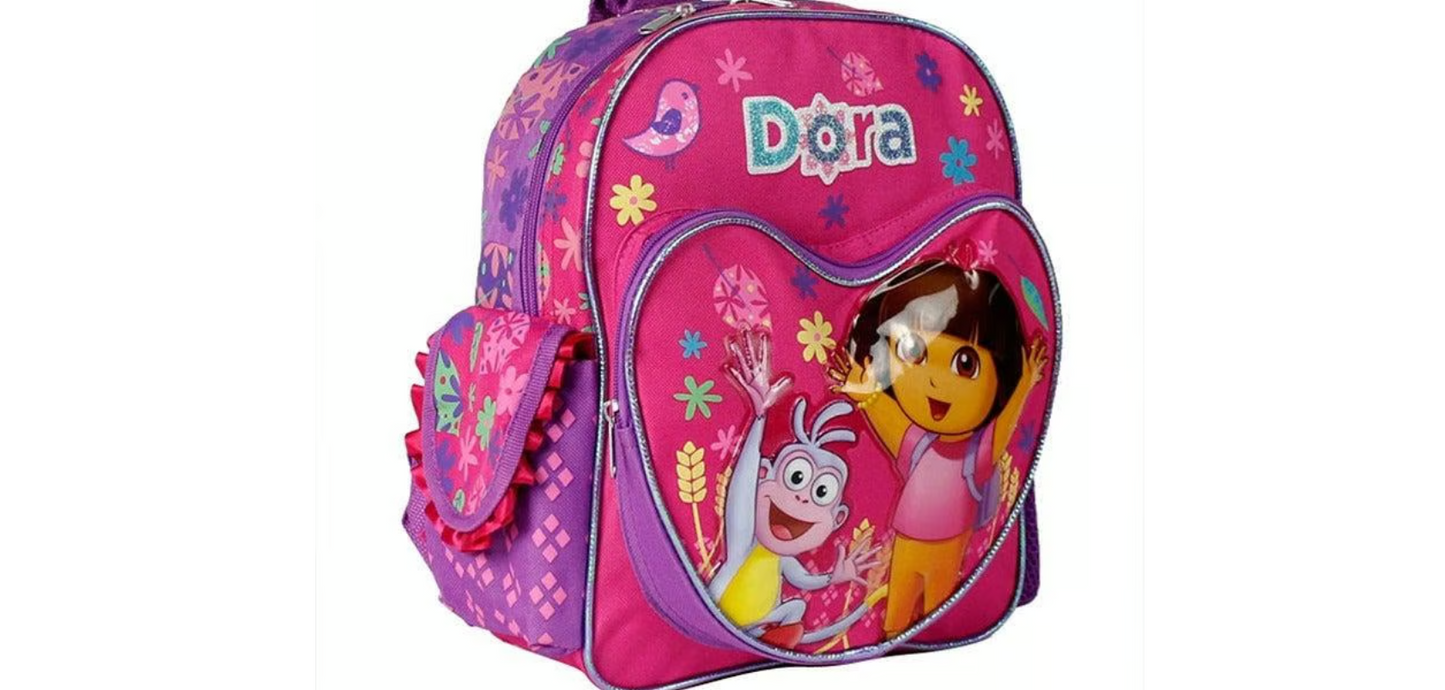 Dora the Explorer Backpack Boots - 12-inch