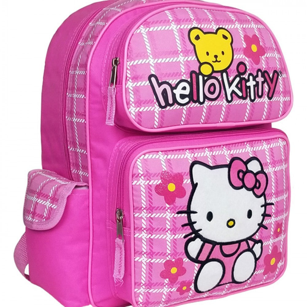 Hello Kitty Medium Backpack Pink School Bag