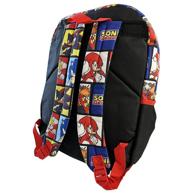 Sonic The Hedgehog 16-inch Backpack School Bag
