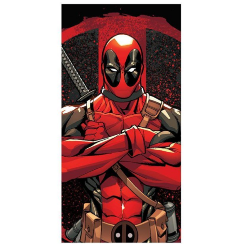 Marvel Deadpool Beach Towel 27 x 54 in (69 x 137 cm)