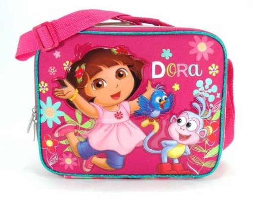 Dora the Explorer Lunch Bag Box Boots Flowers