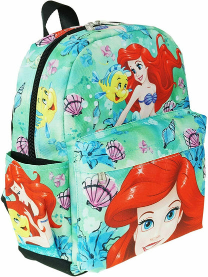 The Little Mermaid - Ariel 12" Deluxe Oversize Print Daypack - A21328