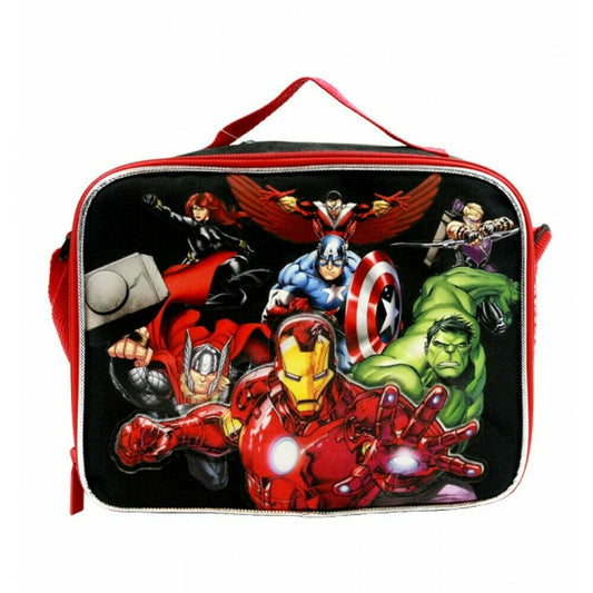 Avengers Lunch Bag Box Iron Man Hulk Captain America Thor Black Widow