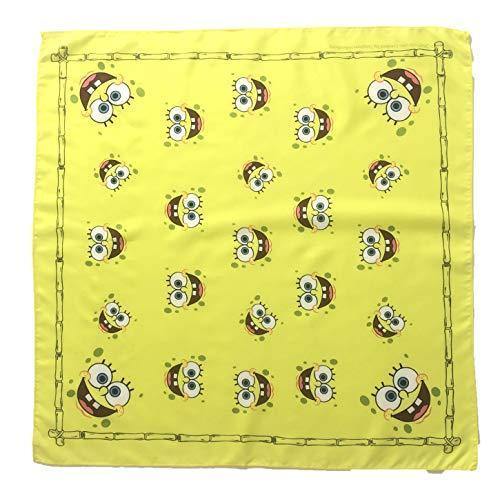 Nickelodeon Kids Face Cover Bandana Neck Gaiter Balaclava for Girls Boys Children (Spongebob Bandana)