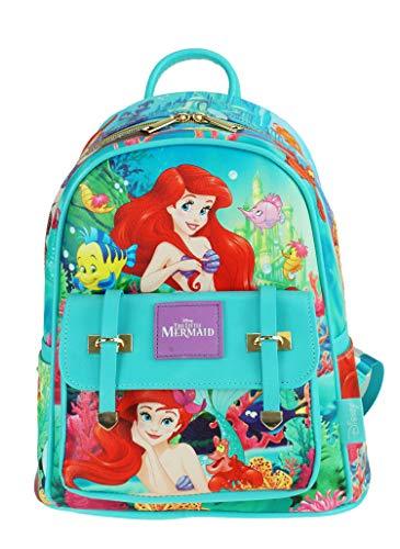 The Little Mermaid 11" Faux Leather Backpack - A20524