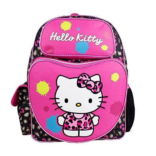 Hello Kitty 16" Full-size Backpack - Color Splash - Heart