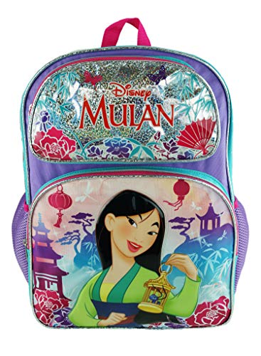 Disney Mulan 16" Full Size Backpack - Pretty and Brave - A19393