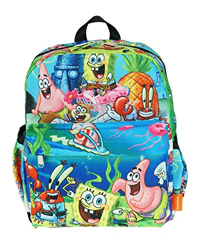 SpongeBob Squarepants 12" Deluxe Allover Print Daypack - A21204