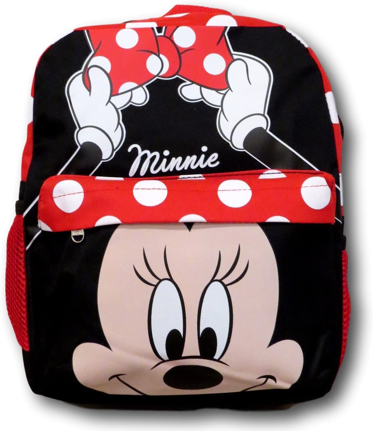 Disney Minnie Mouse Polka Dot 12 inch All Over Toddler Size Backpack