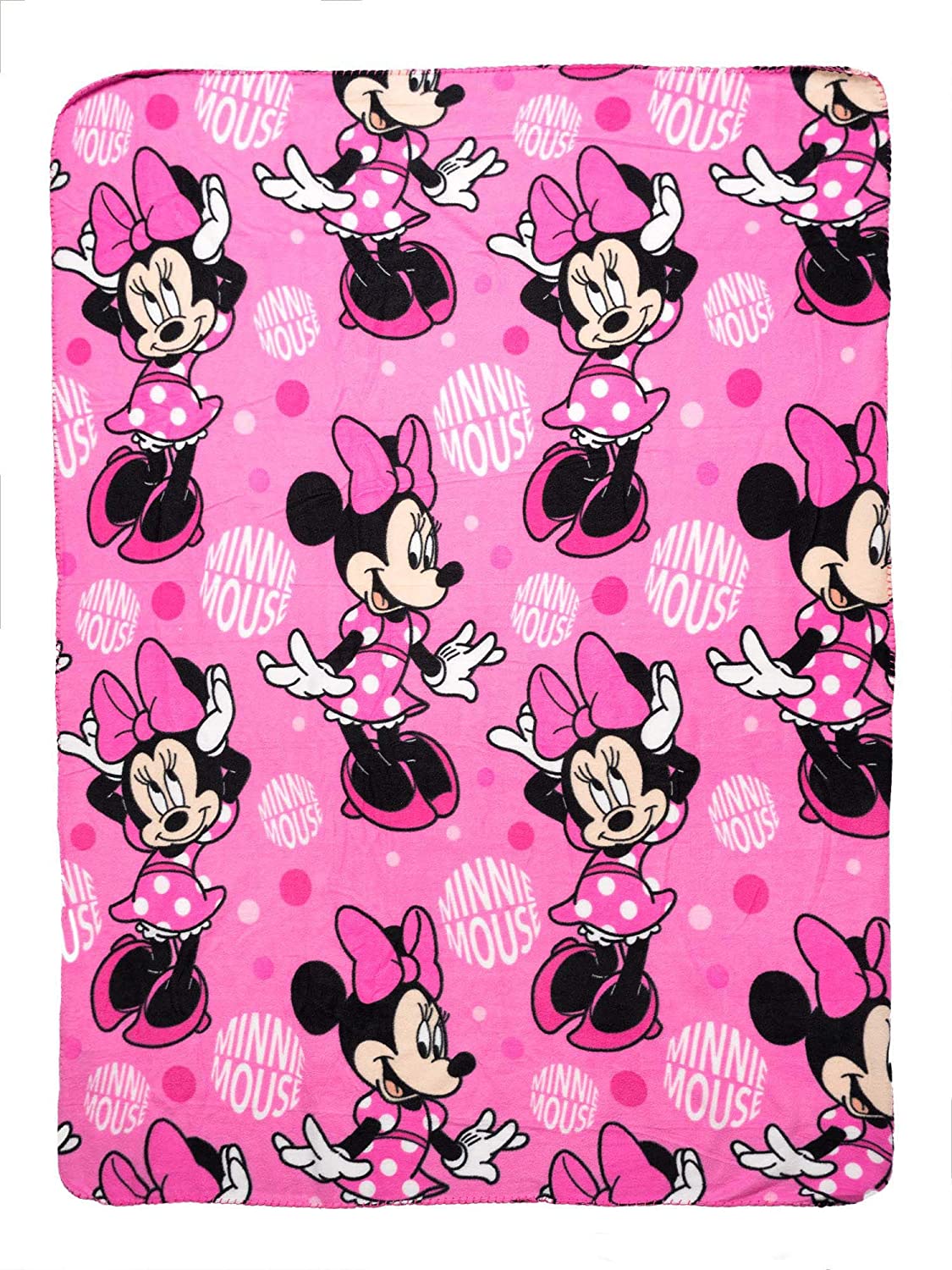 Minnie Mouse Fleece Throw Blanket 45 x 60 inches