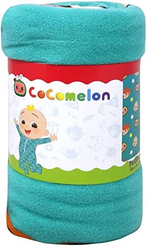 Cocomelon Plush Throw Blanket 45" x 60" 114 x 152cm