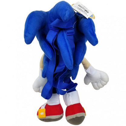Sonic the Hedgehog plush doll backpack 18"
